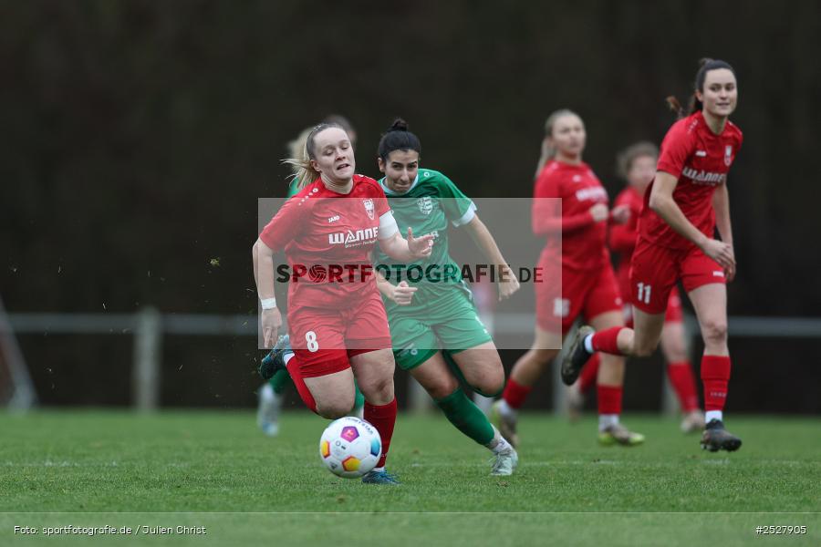 sport, bfv-Frauen Verbandsliga, action, Wertheim, Sportgelände Eichel, Fussball, FSV 09 Niefern, FC Wertheim-Eichel, 18.01.2025, 13. Spieltag - Bild-ID: 2527905
