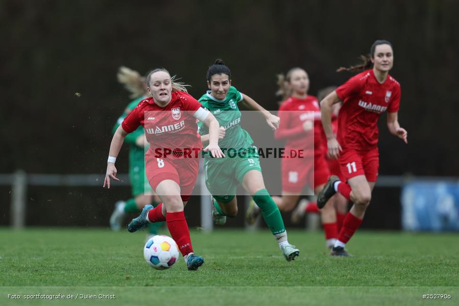 sport, bfv-Frauen Verbandsliga, action, Wertheim, Sportgelände Eichel, Fussball, FSV 09 Niefern, FC Wertheim-Eichel, 18.01.2025, 13. Spieltag - Bild-ID: 2527906