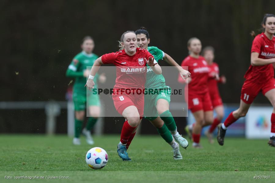 sport, bfv-Frauen Verbandsliga, action, Wertheim, Sportgelände Eichel, Fussball, FSV 09 Niefern, FC Wertheim-Eichel, 18.01.2025, 13. Spieltag - Bild-ID: 2527907