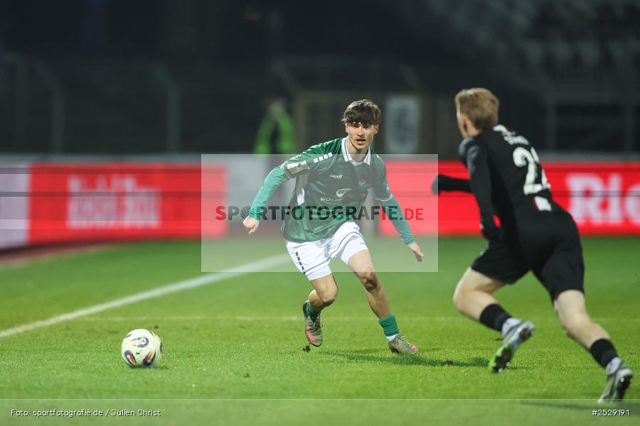 sport, TSV Havelse, Schweinfurt, Sachs-Stadion, Fussball, DFB, 3. Liga, 18. Spieltag, 14.12.2025, 1. FC Schweinfurt 1905 - Bild-ID: 2529191