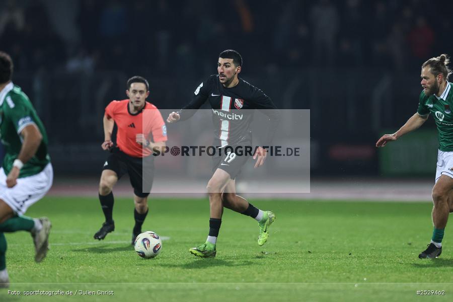 sport, TSV Havelse, Schweinfurt, Sachs-Stadion, Fussball, DFB, 3. Liga, 18. Spieltag, 14.12.2025, 1. FC Schweinfurt 1905 - Bild-ID: 2529462