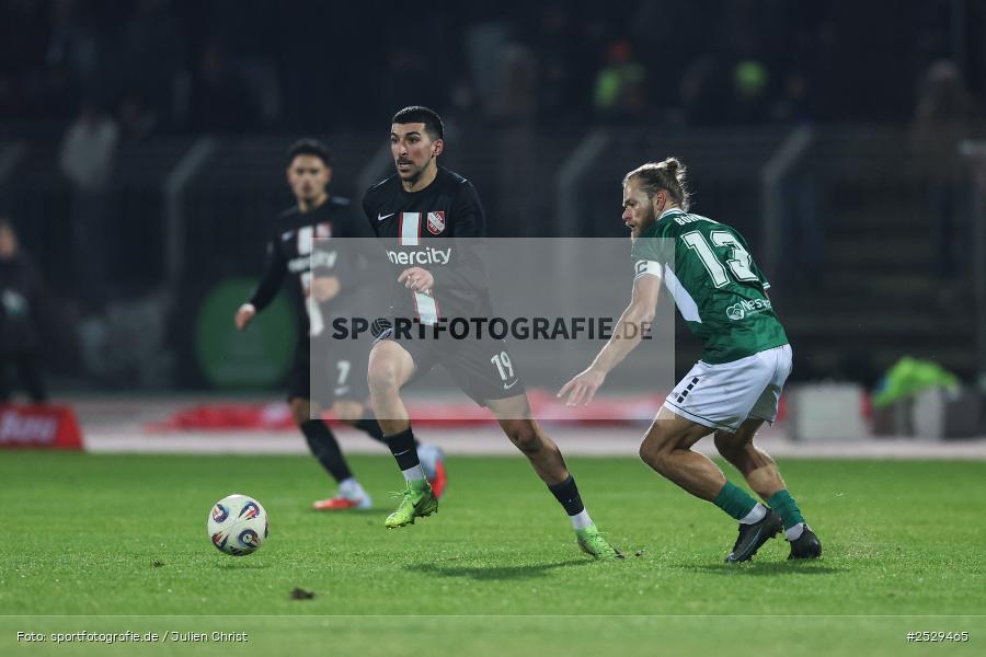 sport, TSV Havelse, Schweinfurt, Sachs-Stadion, Fussball, DFB, 3. Liga, 18. Spieltag, 14.12.2025, 1. FC Schweinfurt 1905 - Bild-ID: 2529465