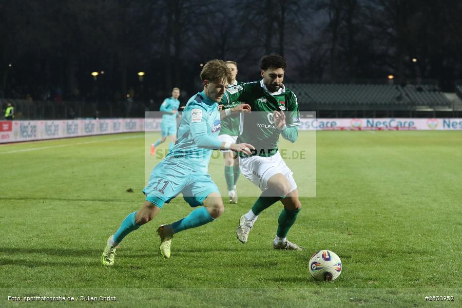 Sachs-Stadion, Schweinfurt, 18.01.2026, sport, Fussball, 3. Liga, 20. Spieltag, FCV, FCS, FC Viktoria Köln, 1. FC Schweinfurt 1905 - Bild-ID: 2530952