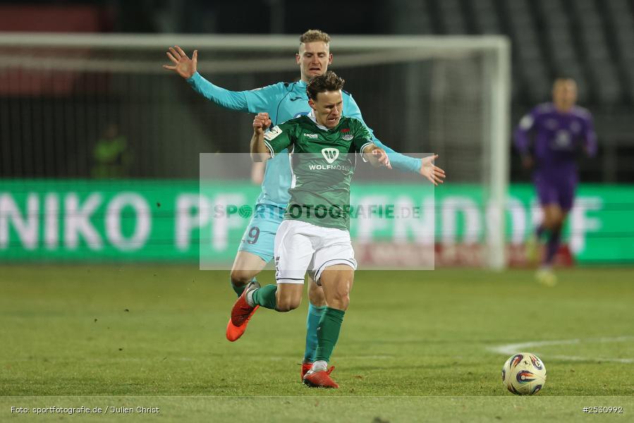 Sachs-Stadion, Schweinfurt, 18.01.2026, sport, Fussball, 3. Liga, 20. Spieltag, FCV, FCS, FC Viktoria Köln, 1. FC Schweinfurt 1905 - Bild-ID: 2530992