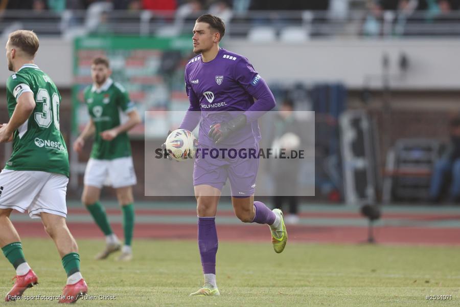 Sachs-Stadion, Schweinfurt, 18.01.2026, sport, Fussball, 3. Liga, 20. Spieltag, FCV, FCS, FC Viktoria Köln, 1. FC Schweinfurt 1905 - Bild-ID: 2531071