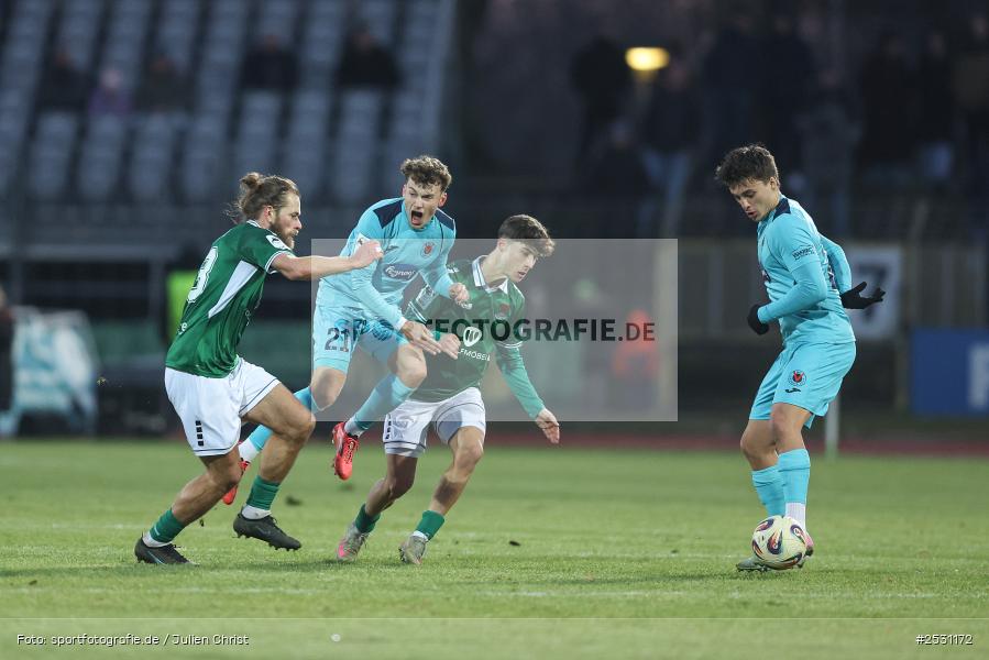 sport, Schweinfurt, Sachs-Stadion, Fussball, FCV, FCS, FC Viktoria Köln, 3. Liga, 20. Spieltag, 18.01.2026, 1. FC Schweinfurt 1905 - Bild-ID: 2531172