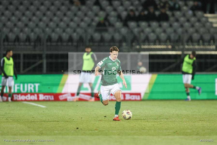 sport, Schweinfurt, Sachs-Stadion, Fussball, FCV, FCS, FC Viktoria Köln, 3. Liga, 20. Spieltag, 18.01.2026, 1. FC Schweinfurt 1905 - Bild-ID: 2531285