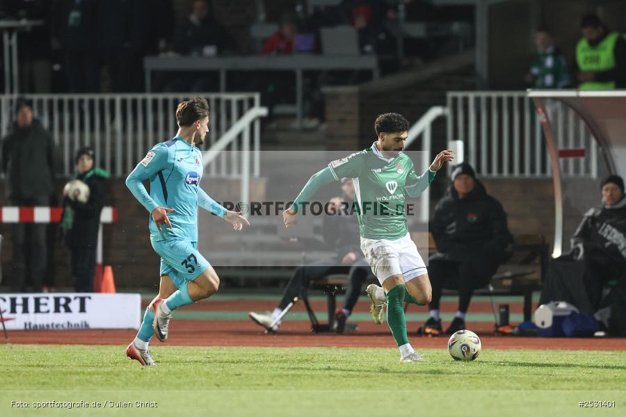 sport, Schweinfurt, Sachs-Stadion, Fussball, FCV, FCS, FC Viktoria Köln, 3. Liga, 20. Spieltag, 18.01.2026, 1. FC Schweinfurt 1905 - Bild-ID: 2531401