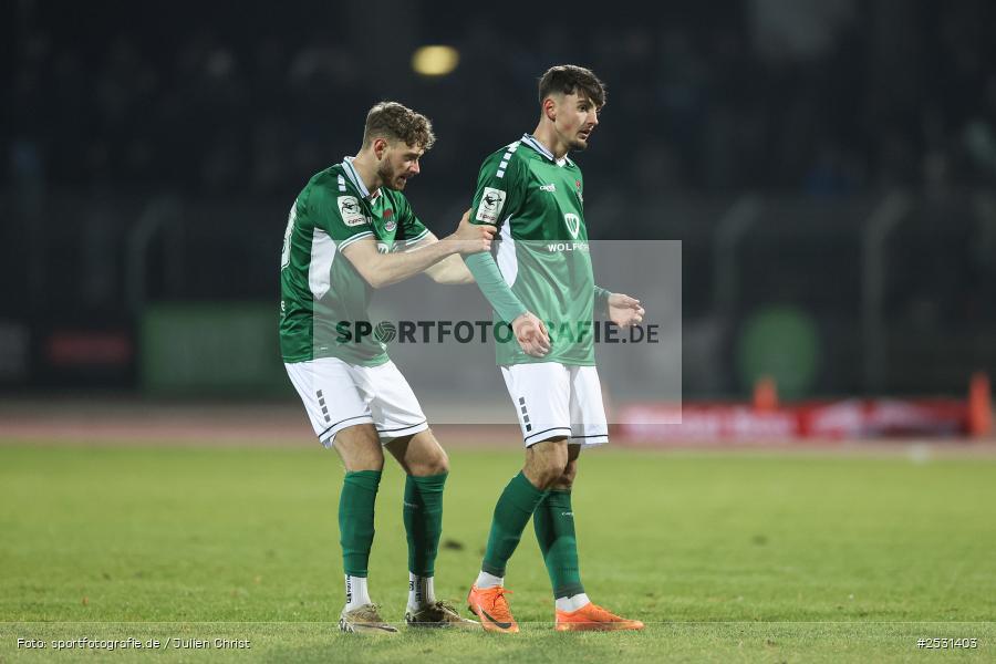 sport, Schweinfurt, Sachs-Stadion, Fussball, FCV, FCS, FC Viktoria Köln, 3. Liga, 20. Spieltag, 18.01.2026, 1. FC Schweinfurt 1905 - Bild-ID: 2531403