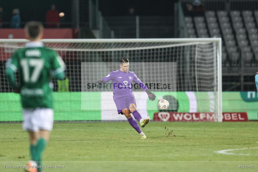 sport, Schweinfurt, Sachs-Stadion, Fussball, FCV, FCS, FC Viktoria Köln, 3. Liga, 20. Spieltag, 18.01.2026, 1. FC Schweinfurt 1905 - Bild-ID: 2531412