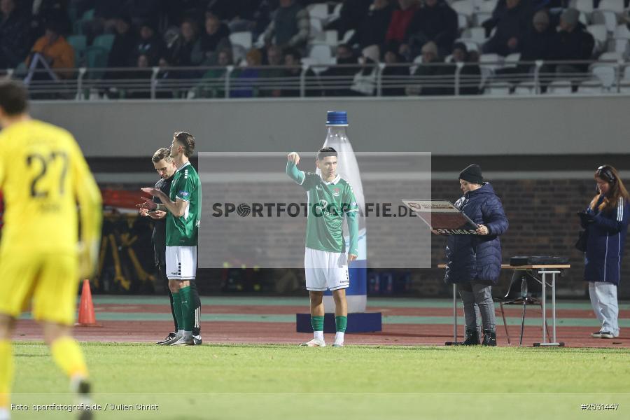 sport, Schweinfurt, Sachs-Stadion, Fussball, FCV, FCS, FC Viktoria Köln, 3. Liga, 20. Spieltag, 18.01.2026, 1. FC Schweinfurt 1905 - Bild-ID: 2531447