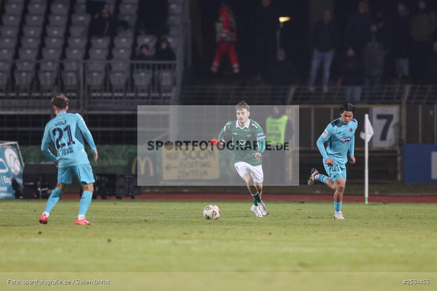 sport, Schweinfurt, Sachs-Stadion, Fussball, FCV, FCS, FC Viktoria Köln, 3. Liga, 20. Spieltag, 18.01.2026, 1. FC Schweinfurt 1905 - Bild-ID: 2531453