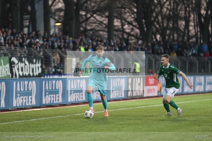 sport, Schweinfurt, Sachs-Stadion, Fussball, FCV, FCS, FC Viktoria Köln, 3. Liga, 20. Spieltag, 18.01.2026, 1. FC Schweinfurt 1905 - Bild-ID: 2531475