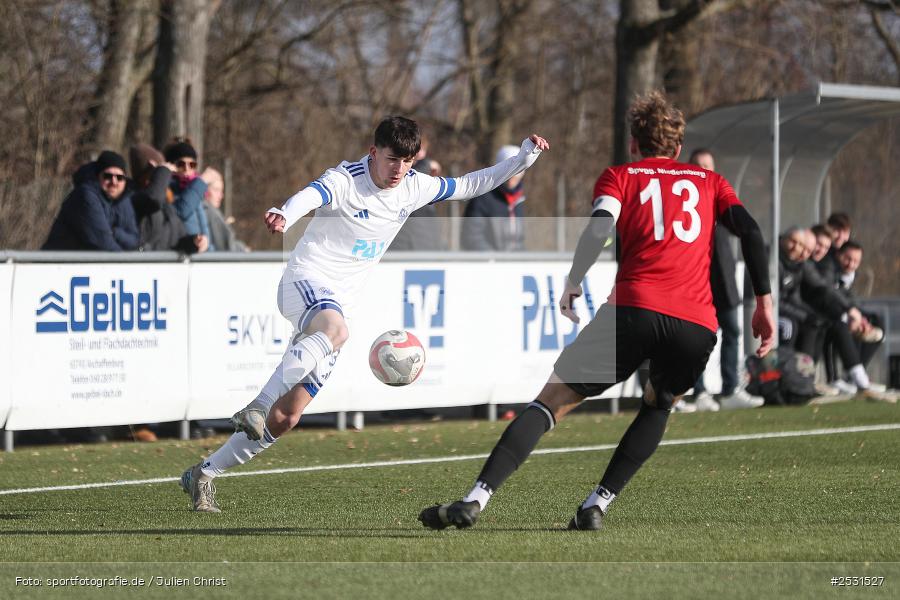 sport, Sportanlage Am Schönbusch, SpVgg Niedernberg, SV Viktoria Aschaffenburg, Regionalliga Bayern, Landesfreundschaftsspiele, KL Aschaffenburg, Fussball, BFV, Aschaffenburg, 24.01.2026 - Bild-ID: 2531527