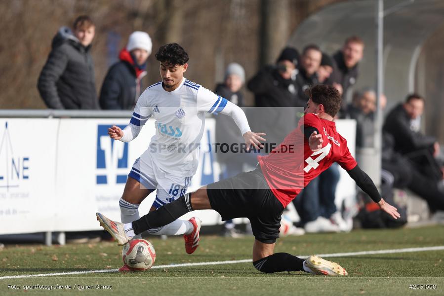 Sportanlage Am Schönbusch, Aschaffenburg, 24.01.2026, sport, Fussball, BFV, Regionalliga Bayern, KL Aschaffenburg, Landesfreundschaftsspiele, SpVgg Niedernberg, SV Viktoria Aschaffenburg - Bild-ID: 2531550