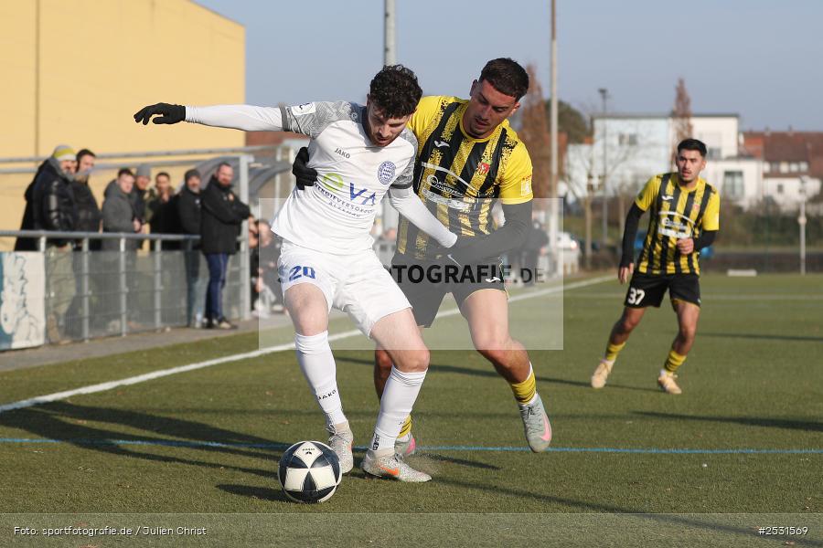 Städtisches Stadion am Prischoß, Alzenau, 24.01.2026, sport, Fussball, Regionalfreundschaftsspiele, Regionalliga Südwest, Hessenliga, SCH, FCB, SC 1960 Hanau, FC Bayern Alzenau - Bild-ID: 2531569