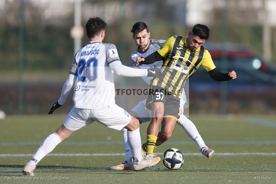 Städtisches Stadion am Prischoß, Alzenau, 24.01.2026, sport, Fussball, Regionalfreundschaftsspiele, Regionalliga Südwest, Hessenliga, SCH, FCB, SC 1960 Hanau, FC Bayern Alzenau - Bild-ID: 2531604