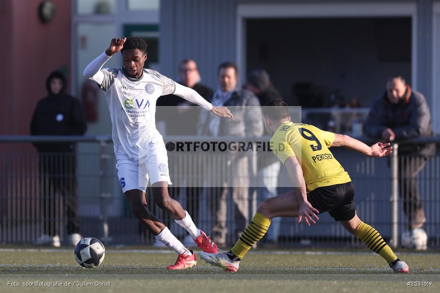 Städtisches Stadion am Prischoß, Alzenau, 24.01.2026, sport, Fussball, Regionalfreundschaftsspiele, Regionalliga Südwest, Hessenliga, SCH, FCB, SC 1960 Hanau, FC Bayern Alzenau - Bild-ID: 2531619