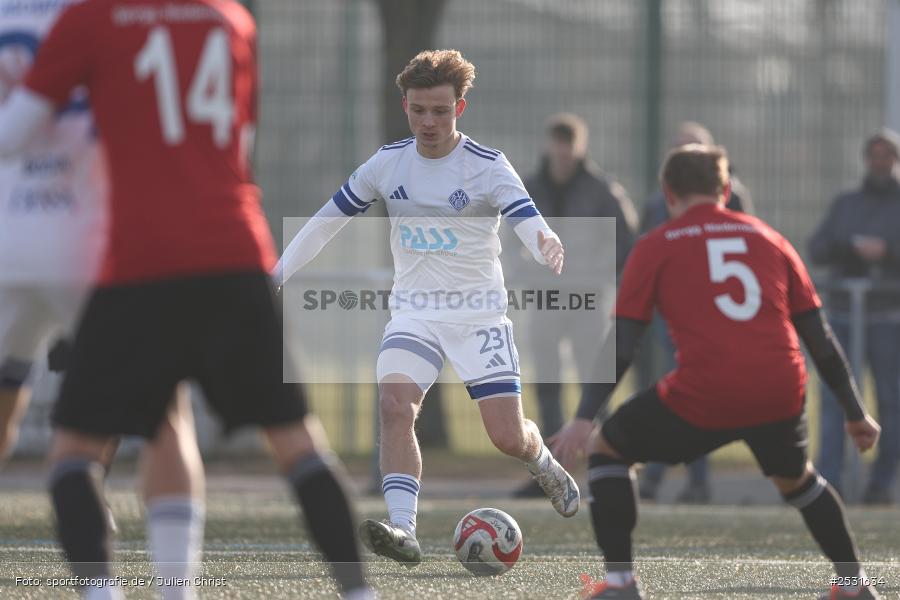 Sportanlage Am Schönbusch, Aschaffenburg, 24.01.2026, sport, Fussball, BFV, Regionalliga Bayern, KL Aschaffenburg, Landesfreundschaftsspiele, SpVgg Niedernberg, SV Viktoria Aschaffenburg - Bild-ID: 2531634
