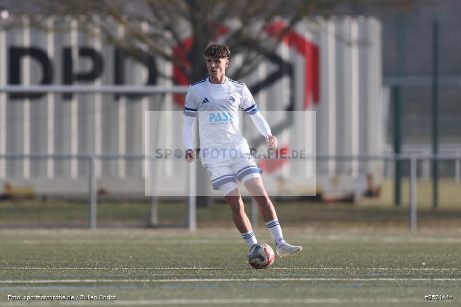 Sportanlage Am Schönbusch, Aschaffenburg, 24.01.2026, sport, Fussball, BFV, Regionalliga Bayern, KL Aschaffenburg, Landesfreundschaftsspiele, SpVgg Niedernberg, SV Viktoria Aschaffenburg - Bild-ID: 2531644