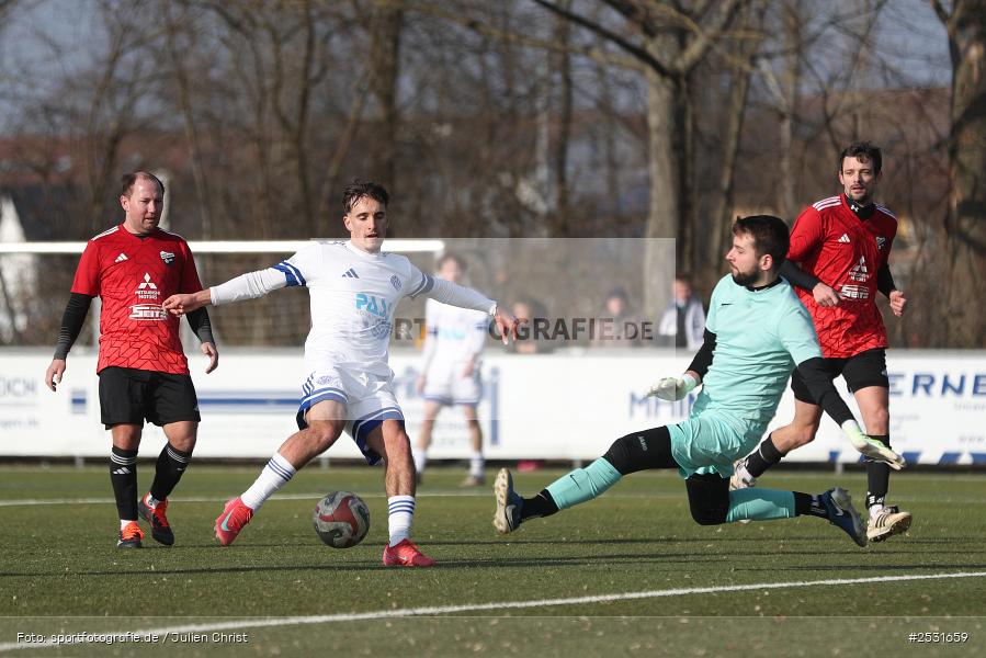 Sportanlage Am Schönbusch, Aschaffenburg, 24.01.2026, sport, Fussball, BFV, Regionalliga Bayern, KL Aschaffenburg, Landesfreundschaftsspiele, SpVgg Niedernberg, SV Viktoria Aschaffenburg - Bild-ID: 2531659