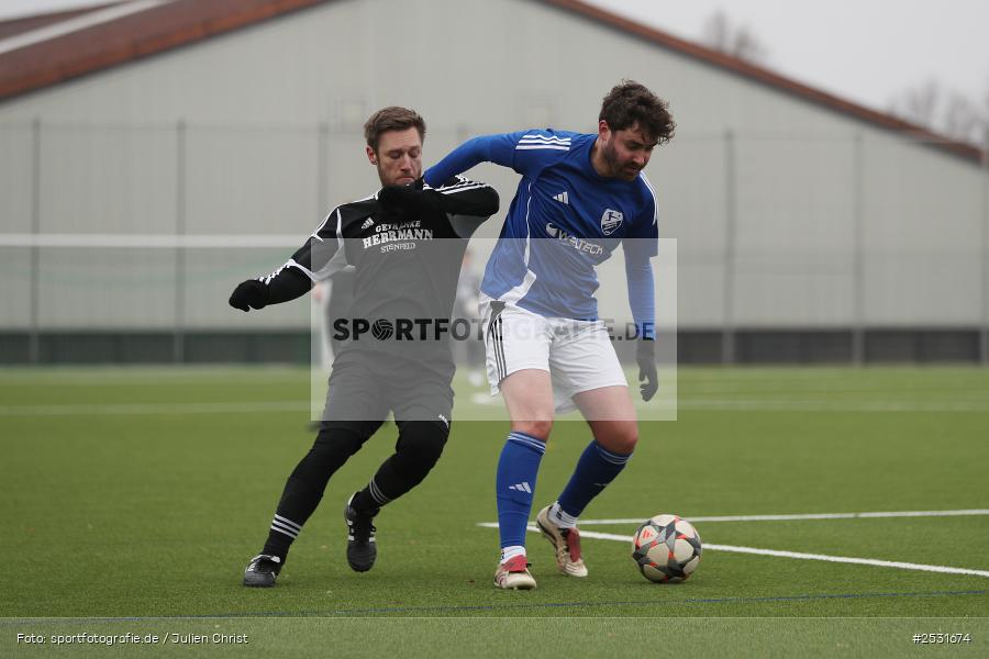 Kunstrasenplatz, Thüngersheim, 25.01.2026, sport, Fussball, BFV, Kreisfreundschaftsspiele, FV Wernfeld/Adelsberg, FV Steinfeld/Hausen-Rohrbach - Bild-ID: 2531674