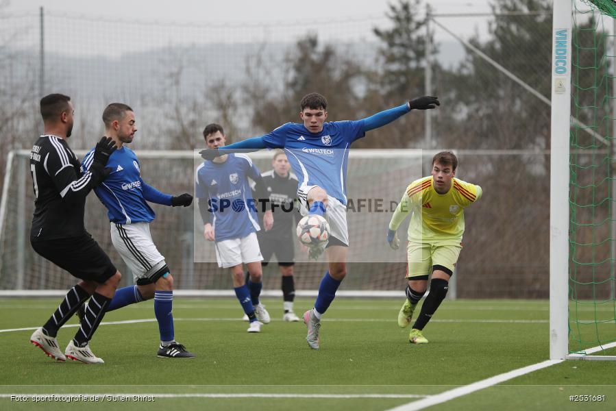Kunstrasenplatz, Thüngersheim, 25.01.2026, sport, Fussball, BFV, Kreisfreundschaftsspiele, FV Wernfeld/Adelsberg, FV Steinfeld/Hausen-Rohrbach - Bild-ID: 2531681