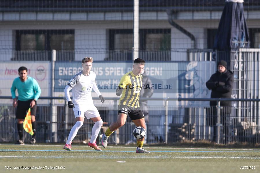 sport, Städtisches Stadion am Prischoß, SCH, SC 1960 Hanau, Regionalliga Südwest, Regionalfreundschaftsspiele, Hessenliga, Fussball, FCB, FC Bayern Alzenau, Alzenau, 24.01.2026 - Bild-ID: 2531782