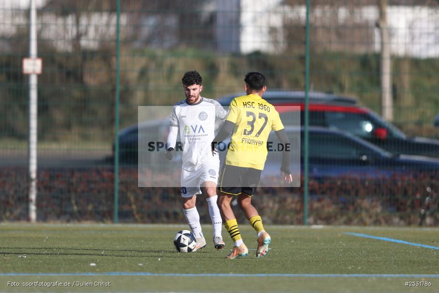 sport, Städtisches Stadion am Prischoß, SCH, SC 1960 Hanau, Regionalliga Südwest, Regionalfreundschaftsspiele, Hessenliga, Fussball, FCB, FC Bayern Alzenau, Alzenau, 24.01.2026 - Bild-ID: 2531786