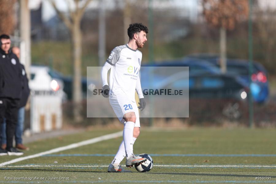 sport, Städtisches Stadion am Prischoß, SCH, SC 1960 Hanau, Regionalliga Südwest, Regionalfreundschaftsspiele, Hessenliga, Fussball, FCB, FC Bayern Alzenau, Alzenau, 24.01.2026 - Bild-ID: 2531791