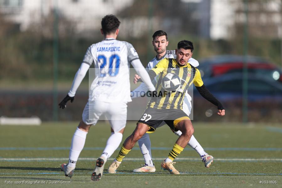 sport, Städtisches Stadion am Prischoß, SCH, SC 1960 Hanau, Regionalliga Südwest, Regionalfreundschaftsspiele, Hessenliga, Fussball, FCB, FC Bayern Alzenau, Alzenau, 24.01.2026 - Bild-ID: 2531805