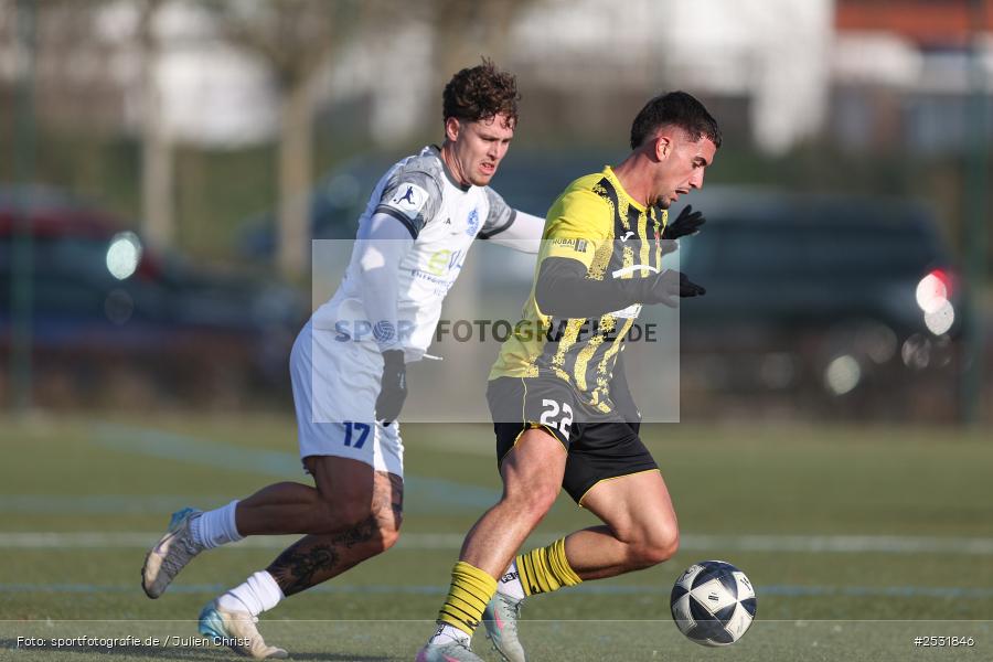 sport, Städtisches Stadion am Prischoß, SCH, SC 1960 Hanau, Regionalliga Südwest, Regionalfreundschaftsspiele, Hessenliga, Fussball, FCB, FC Bayern Alzenau, Alzenau, 24.01.2026 - Bild-ID: 2531846