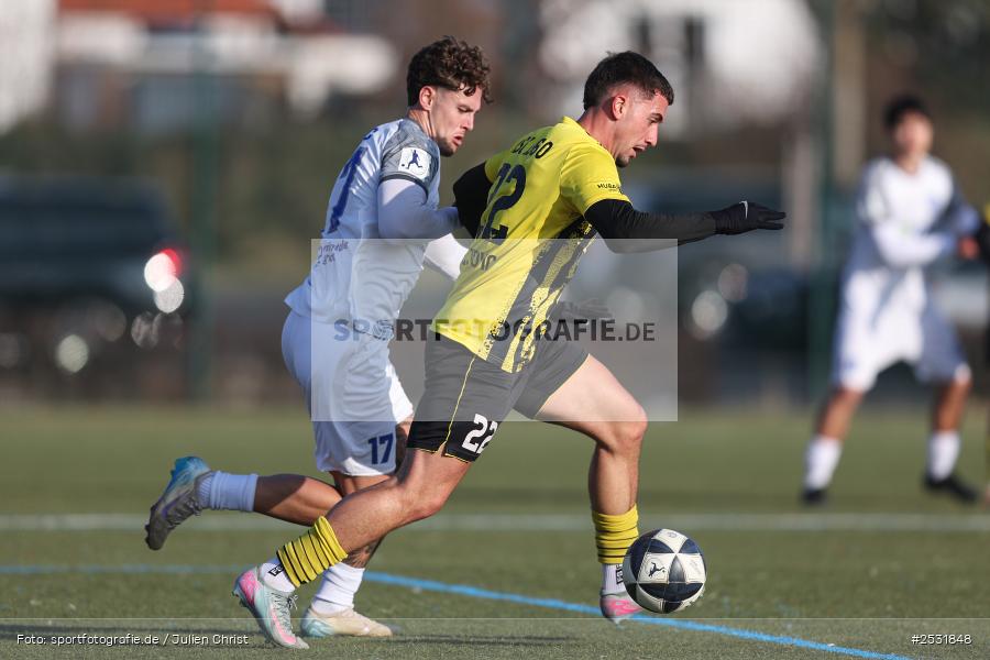 sport, Städtisches Stadion am Prischoß, SCH, SC 1960 Hanau, Regionalliga Südwest, Regionalfreundschaftsspiele, Hessenliga, Fussball, FCB, FC Bayern Alzenau, Alzenau, 24.01.2026 - Bild-ID: 2531848