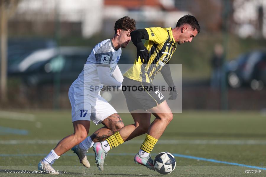 sport, Städtisches Stadion am Prischoß, SCH, SC 1960 Hanau, Regionalliga Südwest, Regionalfreundschaftsspiele, Hessenliga, Fussball, FCB, FC Bayern Alzenau, Alzenau, 24.01.2026 - Bild-ID: 2531849