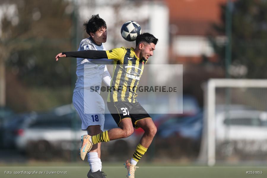 sport, Städtisches Stadion am Prischoß, SCH, SC 1960 Hanau, Regionalliga Südwest, Regionalfreundschaftsspiele, Hessenliga, Fussball, FCB, FC Bayern Alzenau, Alzenau, 24.01.2026 - Bild-ID: 2531853
