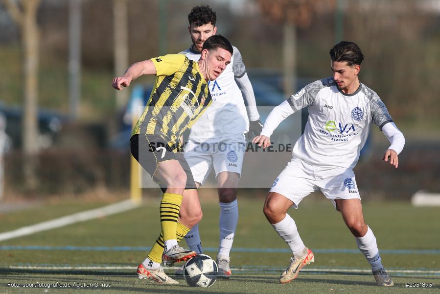 sport, Städtisches Stadion am Prischoß, SCH, SC 1960 Hanau, Regionalliga Südwest, Regionalfreundschaftsspiele, Hessenliga, Fussball, FCB, FC Bayern Alzenau, Alzenau, 24.01.2026 - Bild-ID: 2531893