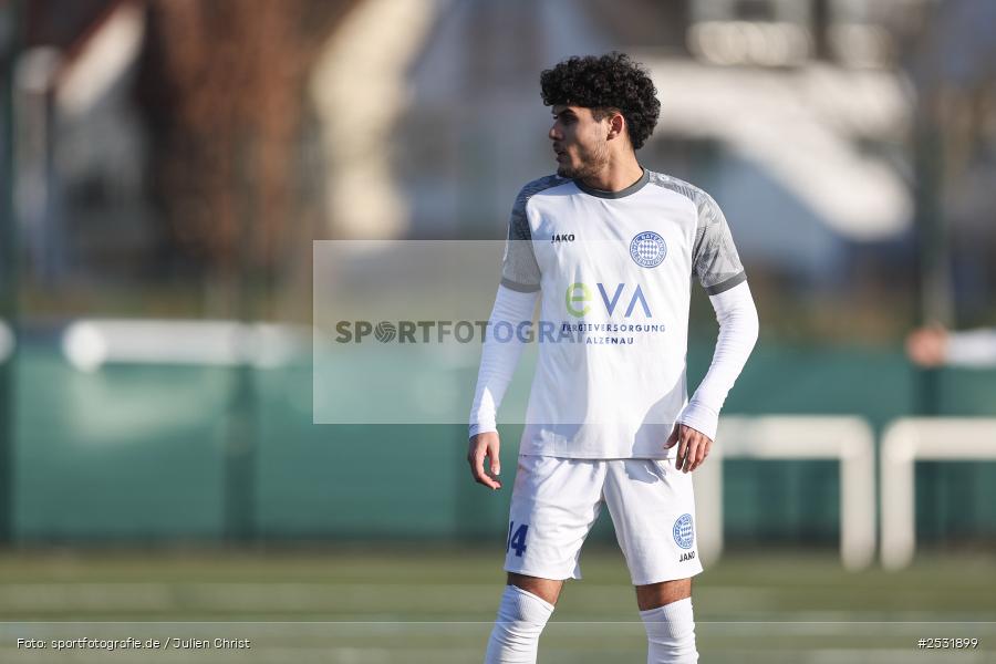 sport, Städtisches Stadion am Prischoß, SCH, SC 1960 Hanau, Regionalliga Südwest, Regionalfreundschaftsspiele, Hessenliga, Fussball, FCB, FC Bayern Alzenau, Alzenau, 24.01.2026 - Bild-ID: 2531899