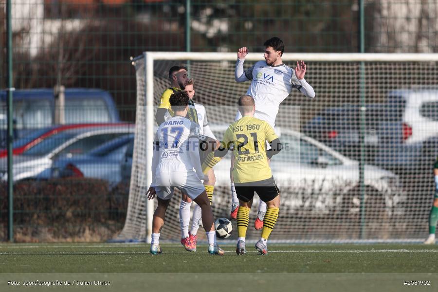 sport, Städtisches Stadion am Prischoß, SCH, SC 1960 Hanau, Regionalliga Südwest, Regionalfreundschaftsspiele, Hessenliga, Fussball, FCB, FC Bayern Alzenau, Alzenau, 24.01.2026 - Bild-ID: 2531902