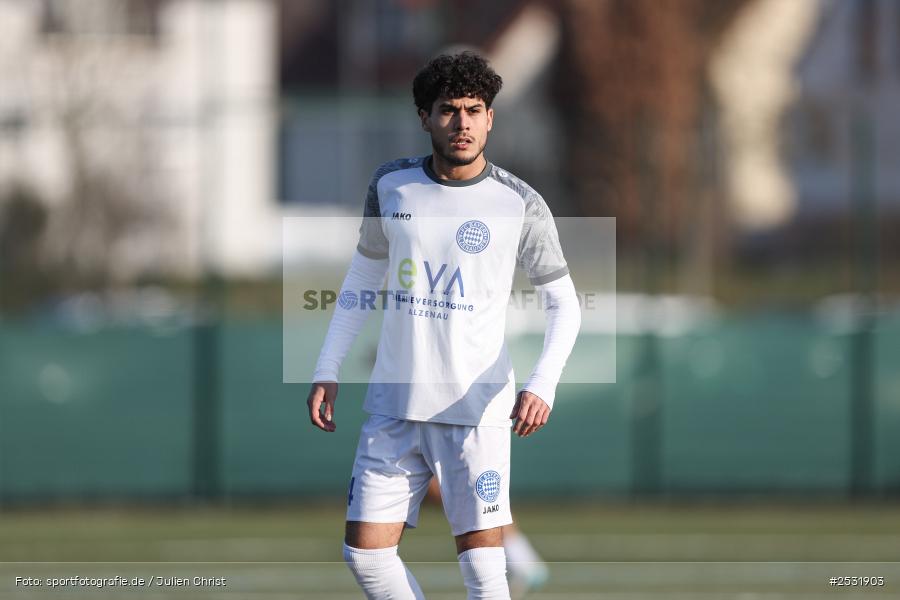 sport, Städtisches Stadion am Prischoß, SCH, SC 1960 Hanau, Regionalliga Südwest, Regionalfreundschaftsspiele, Hessenliga, Fussball, FCB, FC Bayern Alzenau, Alzenau, 24.01.2026 - Bild-ID: 2531903