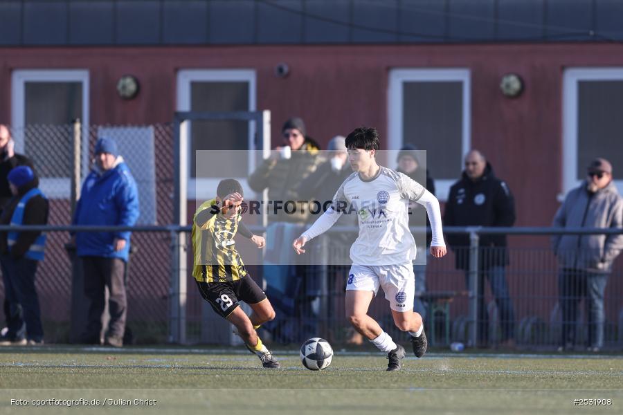 sport, Städtisches Stadion am Prischoß, SCH, SC 1960 Hanau, Regionalliga Südwest, Regionalfreundschaftsspiele, Hessenliga, Fussball, FCB, FC Bayern Alzenau, Alzenau, 24.01.2026 - Bild-ID: 2531908