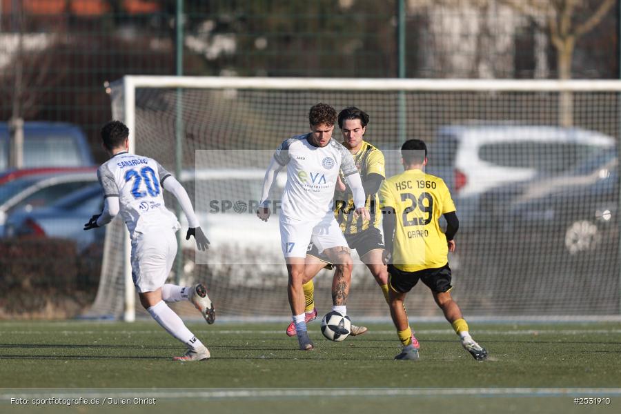 sport, Städtisches Stadion am Prischoß, SCH, SC 1960 Hanau, Regionalliga Südwest, Regionalfreundschaftsspiele, Hessenliga, Fussball, FCB, FC Bayern Alzenau, Alzenau, 24.01.2026 - Bild-ID: 2531910