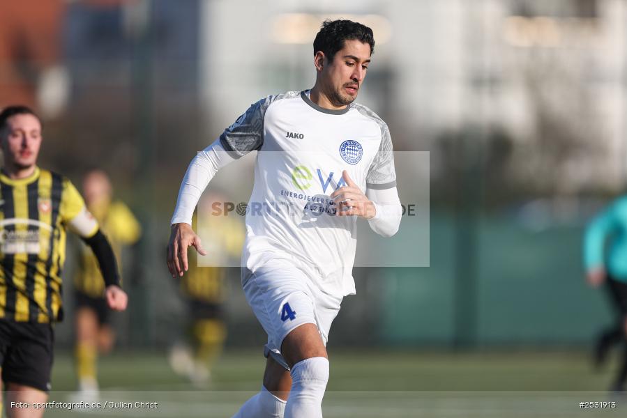 sport, Städtisches Stadion am Prischoß, SCH, SC 1960 Hanau, Regionalliga Südwest, Regionalfreundschaftsspiele, Hessenliga, Fussball, FCB, FC Bayern Alzenau, Alzenau, 24.01.2026 - Bild-ID: 2531913