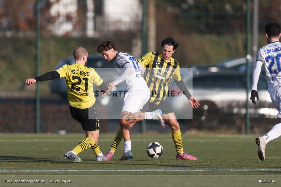 sport, Städtisches Stadion am Prischoß, SCH, SC 1960 Hanau, Regionalliga Südwest, Regionalfreundschaftsspiele, Hessenliga, Fussball, FCB, FC Bayern Alzenau, Alzenau, 24.01.2026 - Bild-ID: 2531945