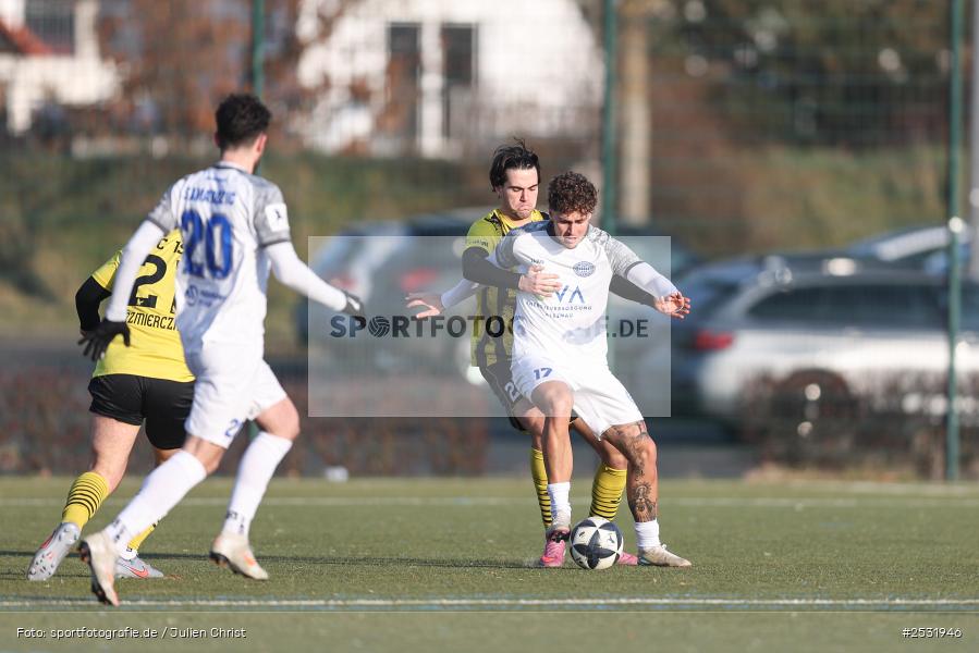 sport, Städtisches Stadion am Prischoß, SCH, SC 1960 Hanau, Regionalliga Südwest, Regionalfreundschaftsspiele, Hessenliga, Fussball, FCB, FC Bayern Alzenau, Alzenau, 24.01.2026 - Bild-ID: 2531946