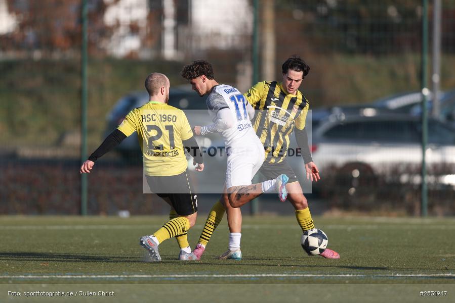 sport, Städtisches Stadion am Prischoß, SCH, SC 1960 Hanau, Regionalliga Südwest, Regionalfreundschaftsspiele, Hessenliga, Fussball, FCB, FC Bayern Alzenau, Alzenau, 24.01.2026 - Bild-ID: 2531947
