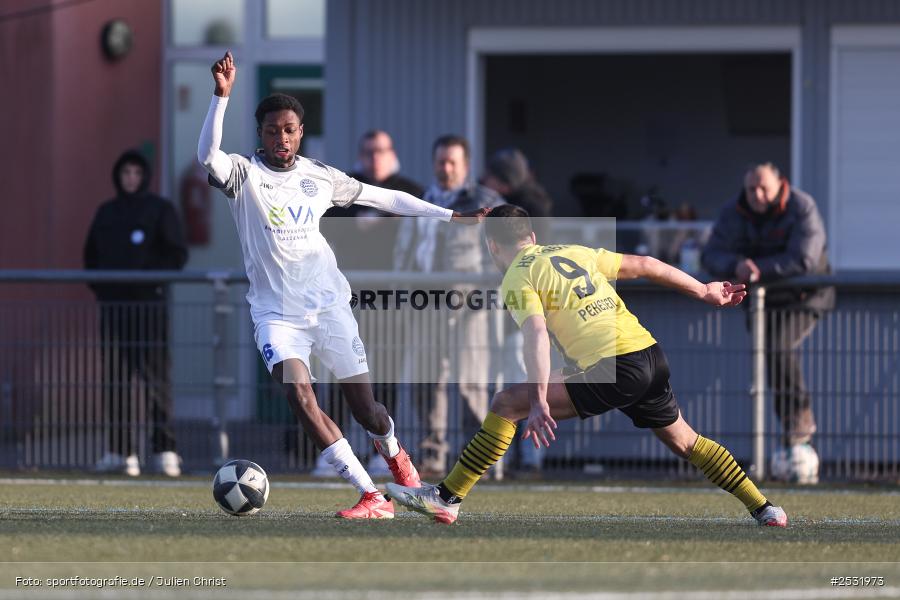 sport, Städtisches Stadion am Prischoß, SCH, SC 1960 Hanau, Regionalliga Südwest, Regionalfreundschaftsspiele, Hessenliga, Fussball, FCB, FC Bayern Alzenau, Alzenau, 24.01.2026 - Bild-ID: 2531973