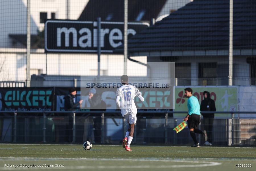 sport, Städtisches Stadion am Prischoß, SCH, SC 1960 Hanau, Regionalliga Südwest, Regionalfreundschaftsspiele, Hessenliga, Fussball, FCB, FC Bayern Alzenau, Alzenau, 24.01.2026 - Bild-ID: 2532020