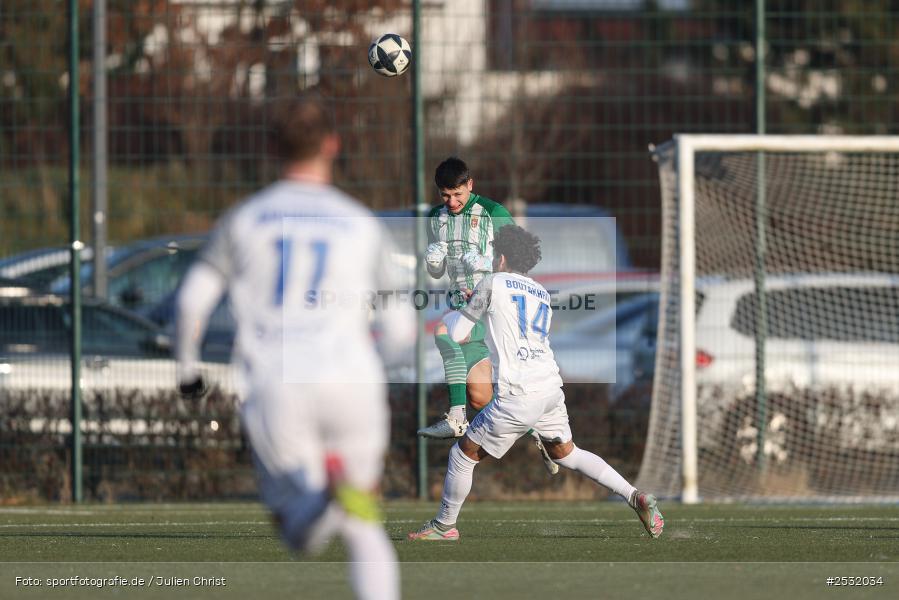 sport, Städtisches Stadion am Prischoß, SCH, SC 1960 Hanau, Regionalliga Südwest, Regionalfreundschaftsspiele, Hessenliga, Fussball, FCB, FC Bayern Alzenau, Alzenau, 24.01.2026 - Bild-ID: 2532034