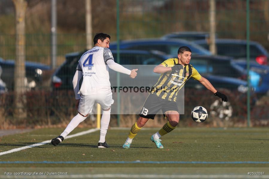 sport, Städtisches Stadion am Prischoß, SCH, SC 1960 Hanau, Regionalliga Südwest, Regionalfreundschaftsspiele, Hessenliga, Fussball, FCB, FC Bayern Alzenau, Alzenau, 24.01.2026 - Bild-ID: 2532037