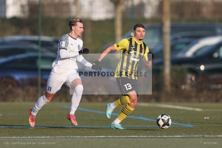 sport, Städtisches Stadion am Prischoß, SCH, SC 1960 Hanau, Regionalliga Südwest, Regionalfreundschaftsspiele, Hessenliga, Fussball, FCB, FC Bayern Alzenau, Alzenau, 24.01.2026 - Bild-ID: 2532042